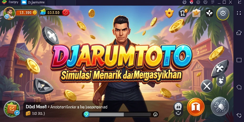 Screenshot gameplay DJARUMTOTO yang menampilkan fitur simulasi menarik.