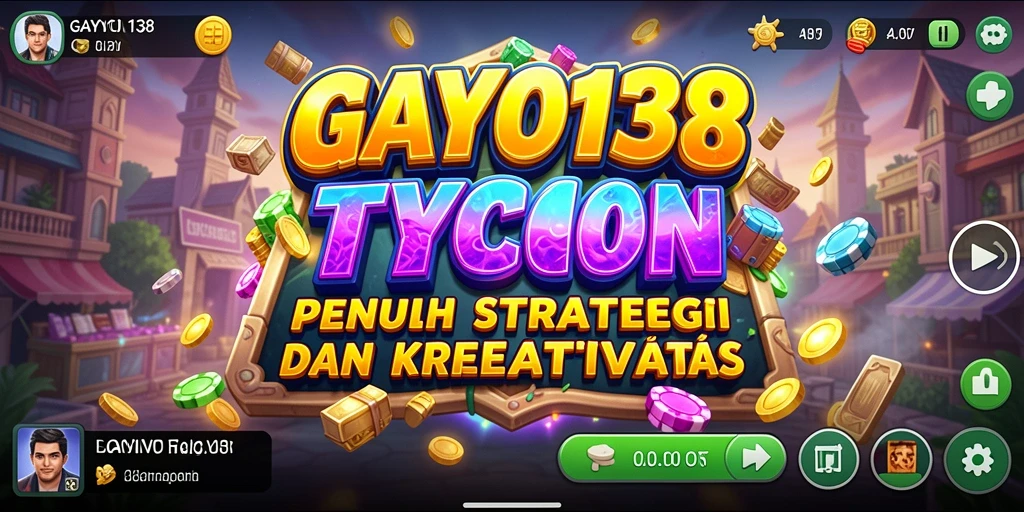 Screenshot GAYO138 menampilkan manajemen bisnis yang dinamis dan menarik.