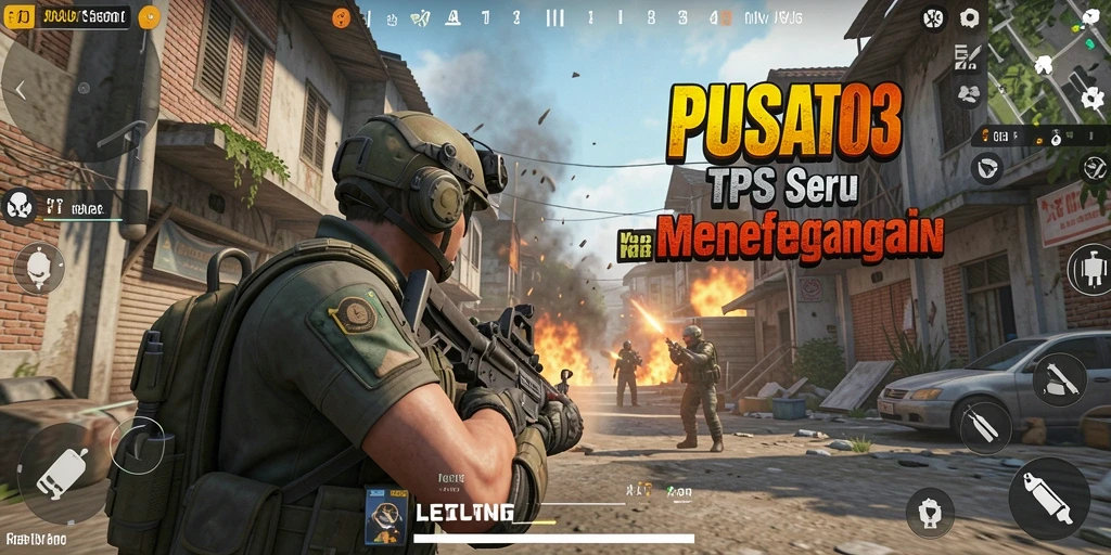 Tangkapan layar dari gameplay PUSAT303 yang menegangkan dan penuh aksi.