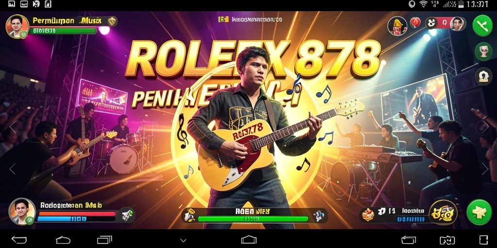 Tampilan gameplay yang seru dan interaktif di ROLEX878.