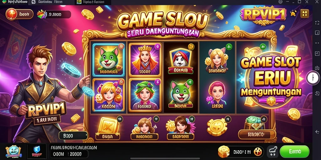 Tampilan gameplay RPVIP1 yang seru dan interaktif.