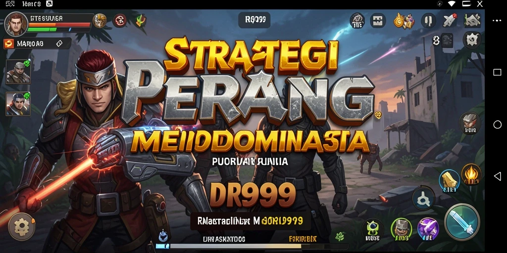 Tangkapan layar utama RR999 menampilkan aksi pertempuran yang intens dalam gameplay SLG.
